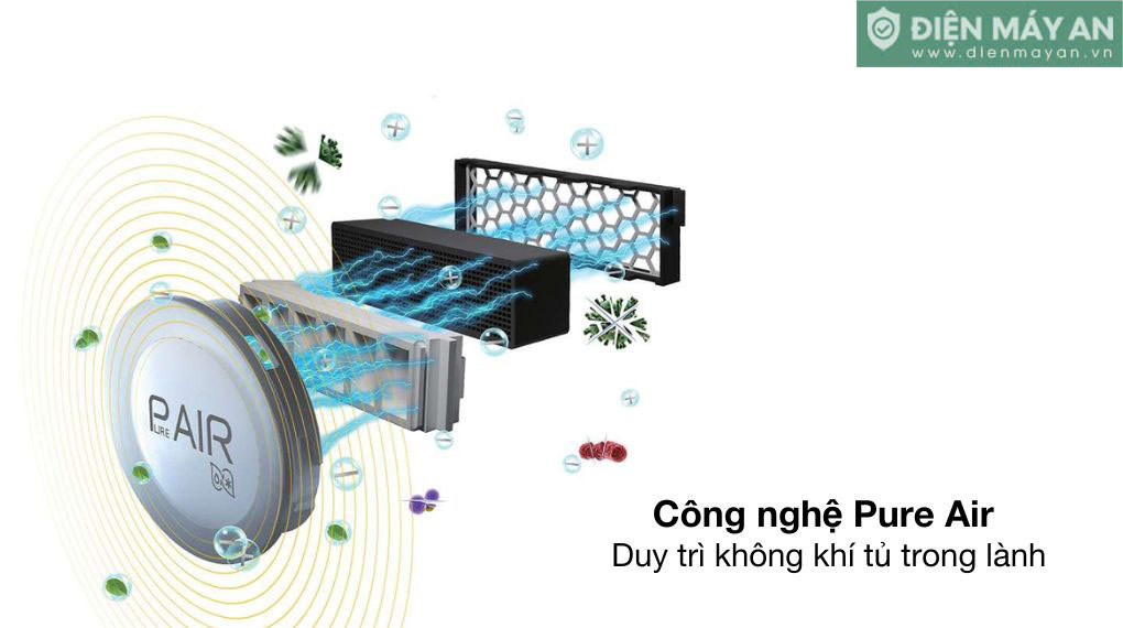 Tủ Lạnh Toshiba Inverter 515 Lít GR-RF675WI-PMV(06)-MG - công nghệ kháng khuẩn, khử mùi